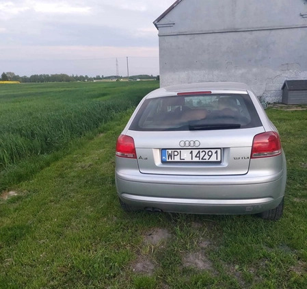 Audi A3 cena 16000 przebieg: 297685, rok produkcji 2005 z Płock małe 11